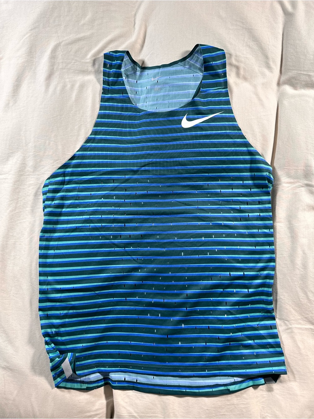 Nike Pro Elite Team 2022 Distance Made In USA Singlet Large DJ1189 317 RARE PE